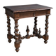 Small Oak Desk Table, Louis XIII Style – Mid-19th Century