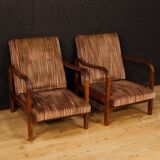 Pair of Italian design armchairs from 70s