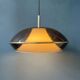 Vintage Space Age acrylic glass UFO pendant light