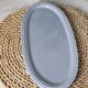 Pearl oval plate