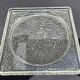 Glass brick lumax nevada empty pocket ashtray vintage 60s