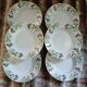 6 antique deep plates U&C Sarreguemines