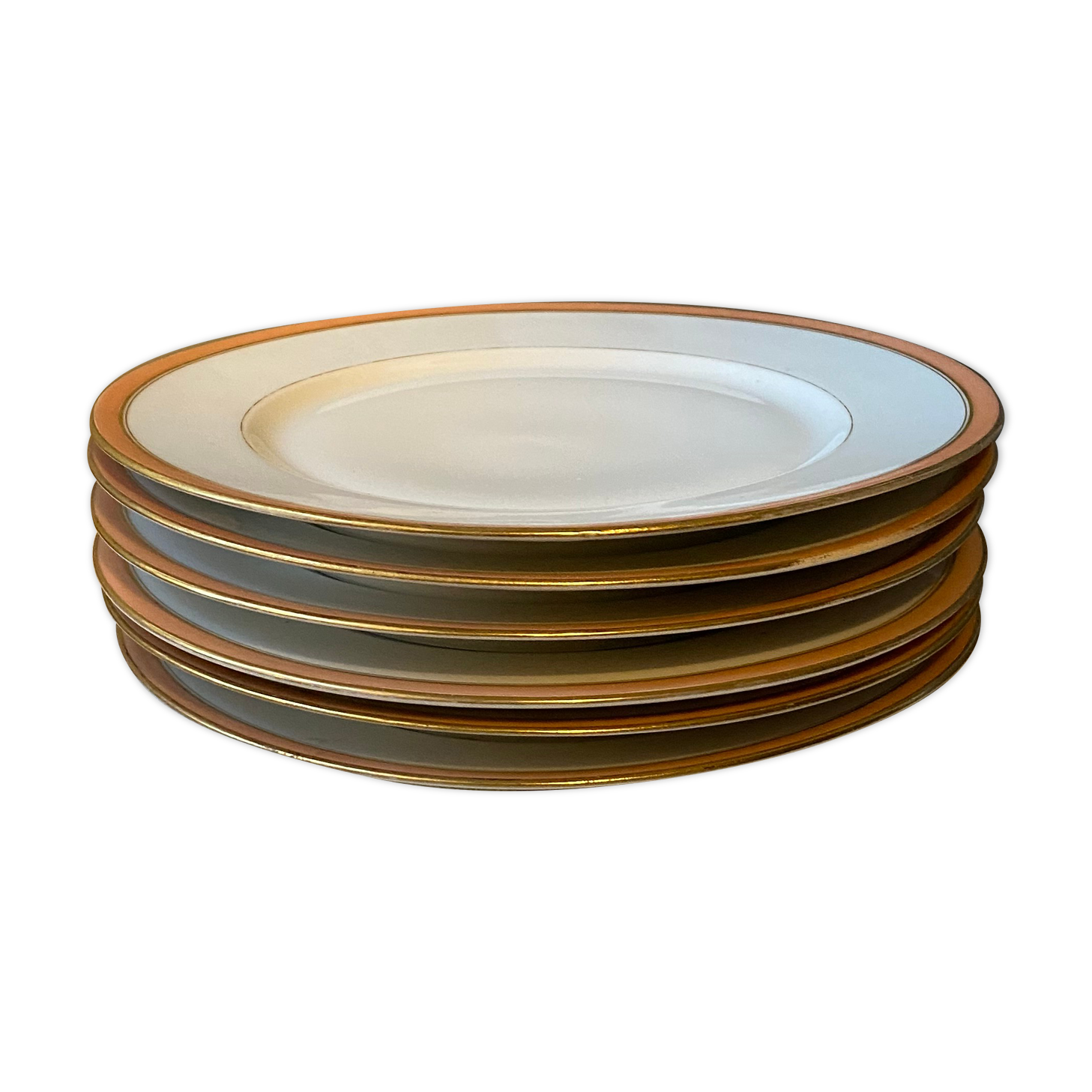 Lot 6 porcelain plates