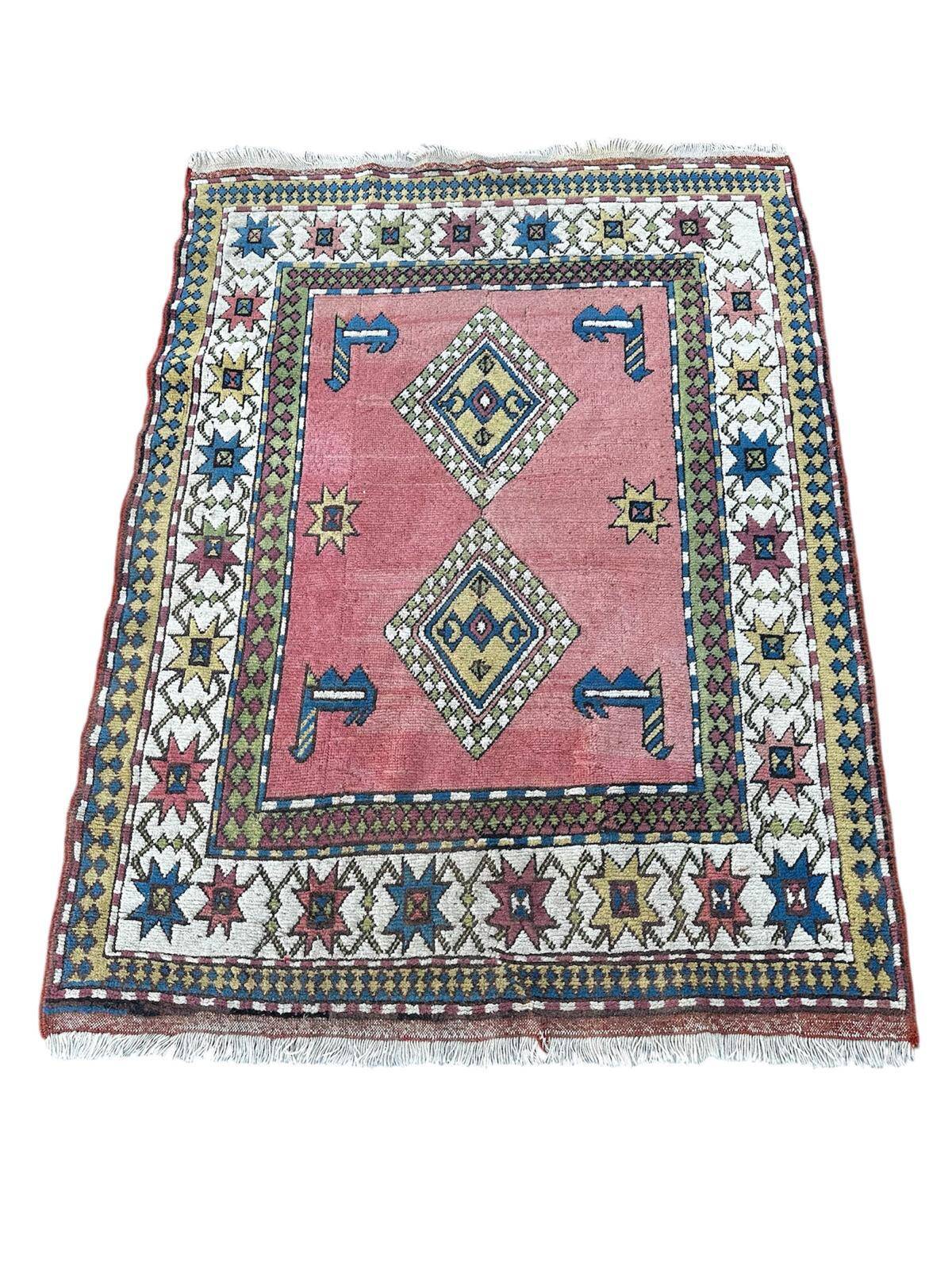 Handmade Turkish rug 140cm x 190cm