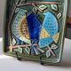 Ceramic plaque "the 3 birds" by Lisa Larson - Harlekin series