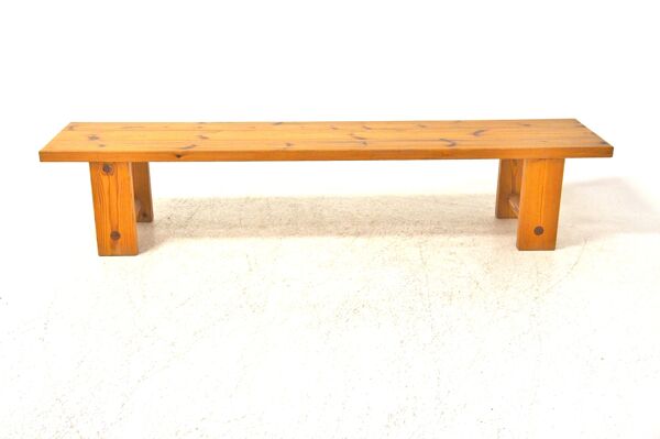 Banc en pin, Suède, 1970