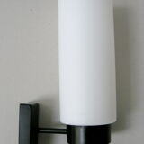 Applique vintage 1950 métal & verre