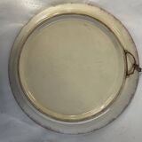 Ceramic and enamel dish with floral decoration by Hubert Béquet