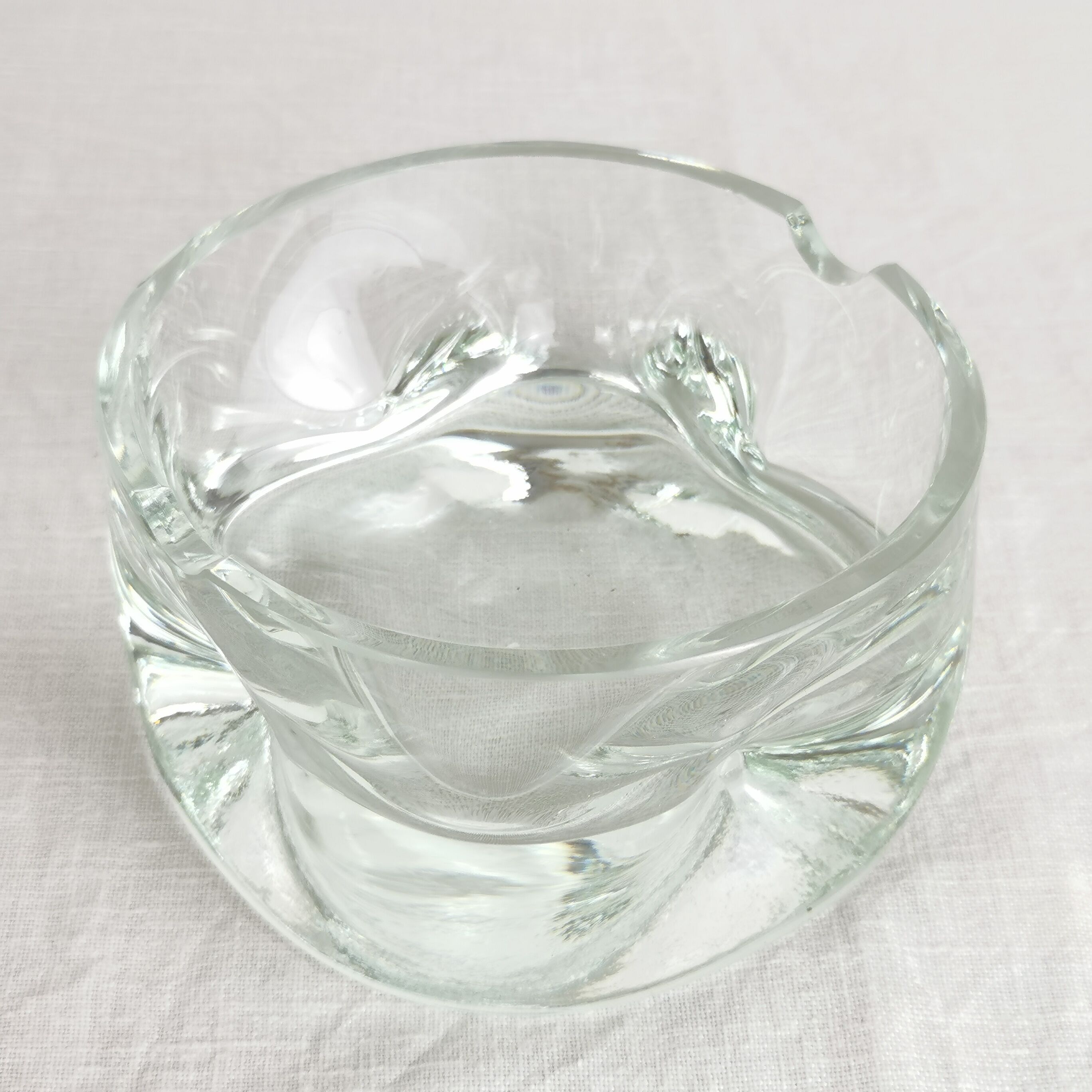 Cendrier en verre