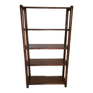 Etagère en bambou vintage