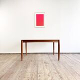 Mid-Century Modern Danish Dining Table in Teak by H.W. Klein for Bramin, Extendable, 1960