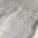 Antique sheet in pure linen yarn dyed in rain gray