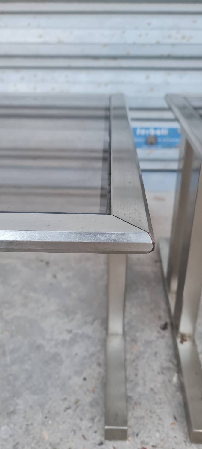 Pair of space age side tables