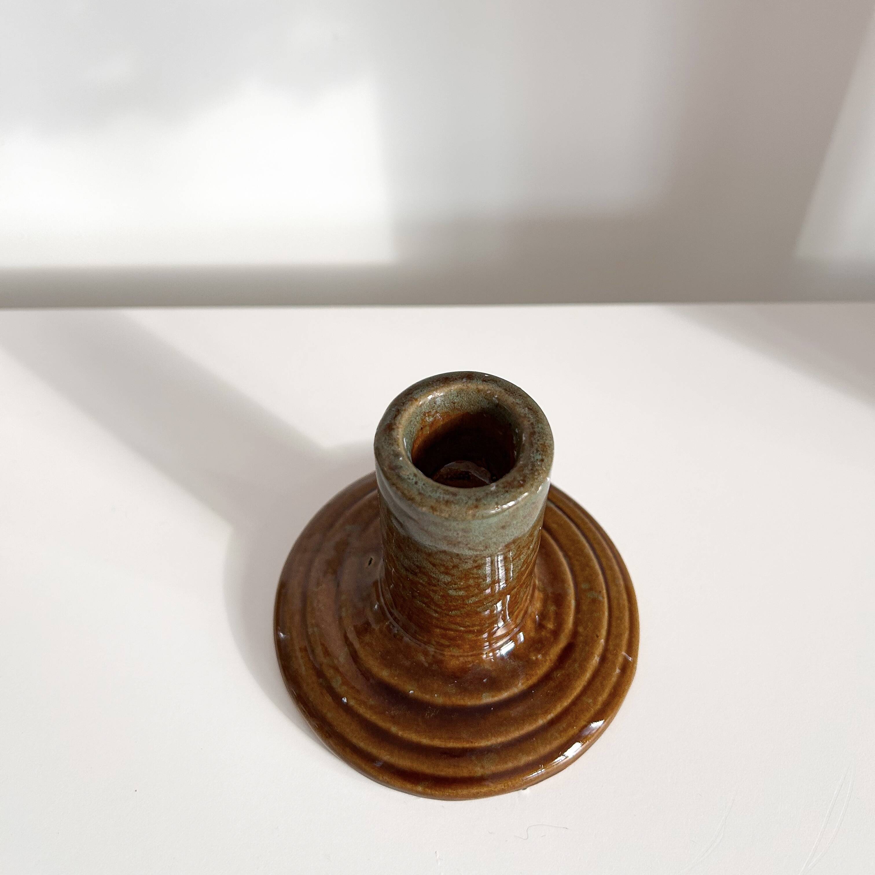 CERAMIC CANDLE HOLDER