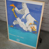 Munchen 1972 Olympic Games Poster