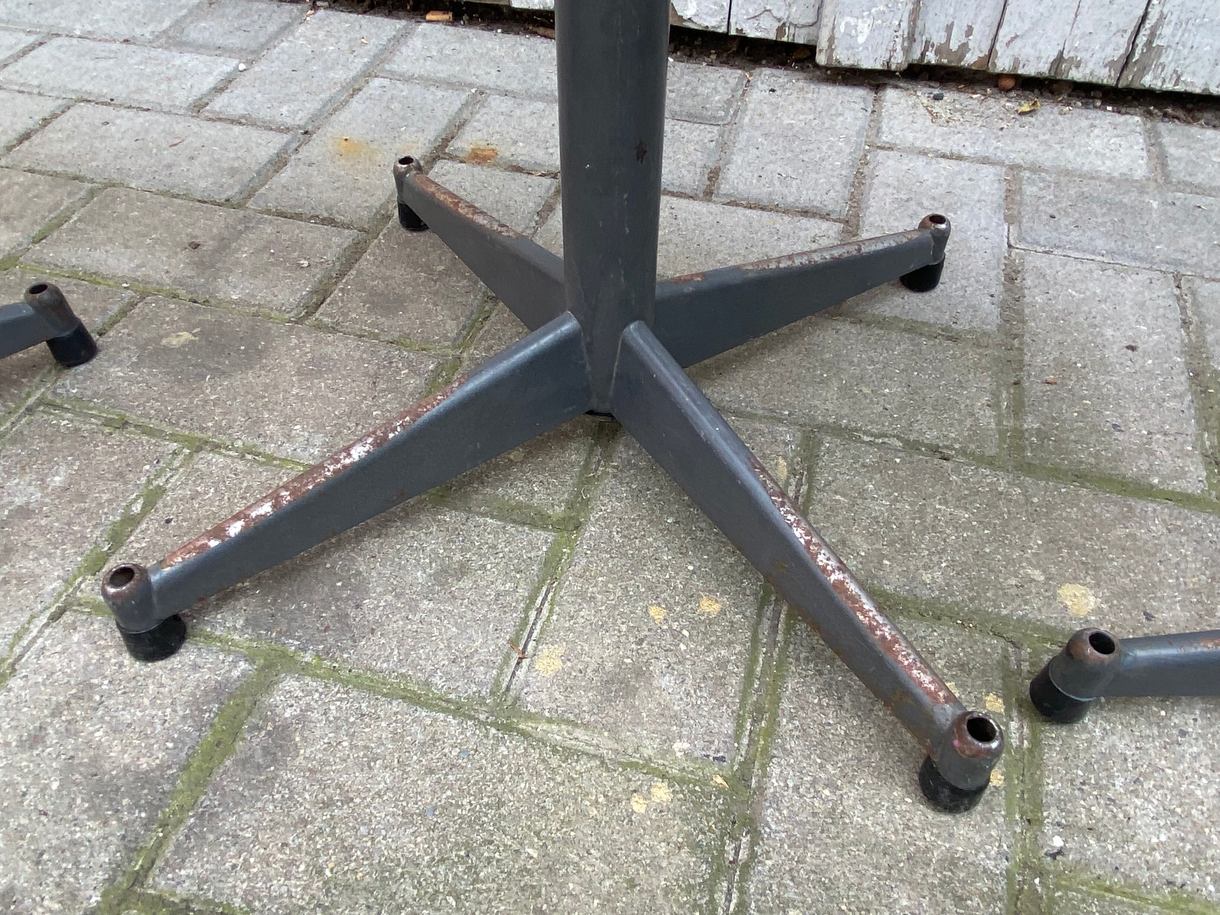 lot of 4 Industrial stool of Strafor 1960