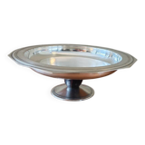 Art Deco silver-plated bowl by Bouillet and Bourdelle