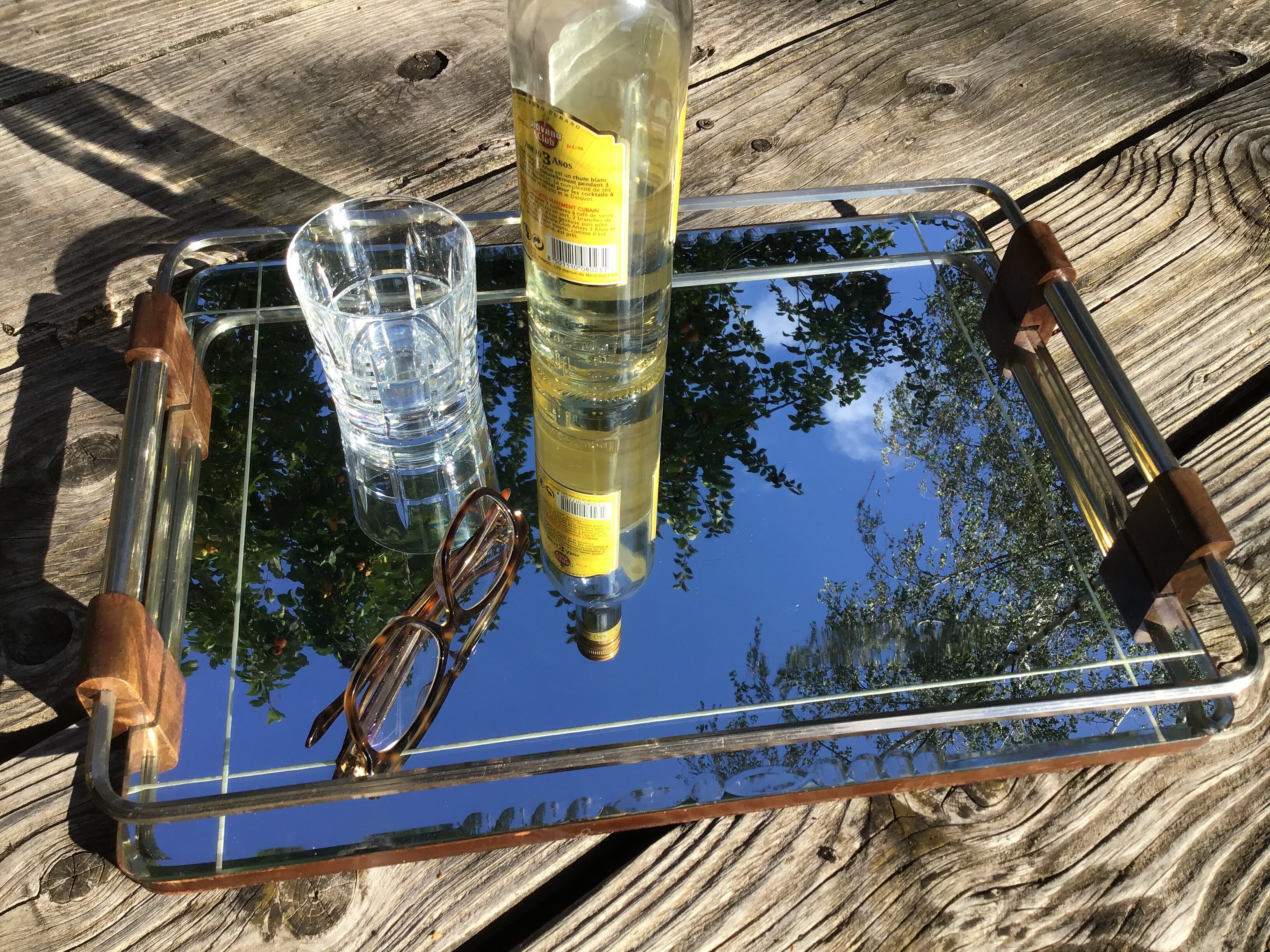 Tray mirror 30 years