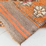 3x14 Turkish Long Vintage Runner Rug, Handmade Wool Hallway Rug, 83x429C