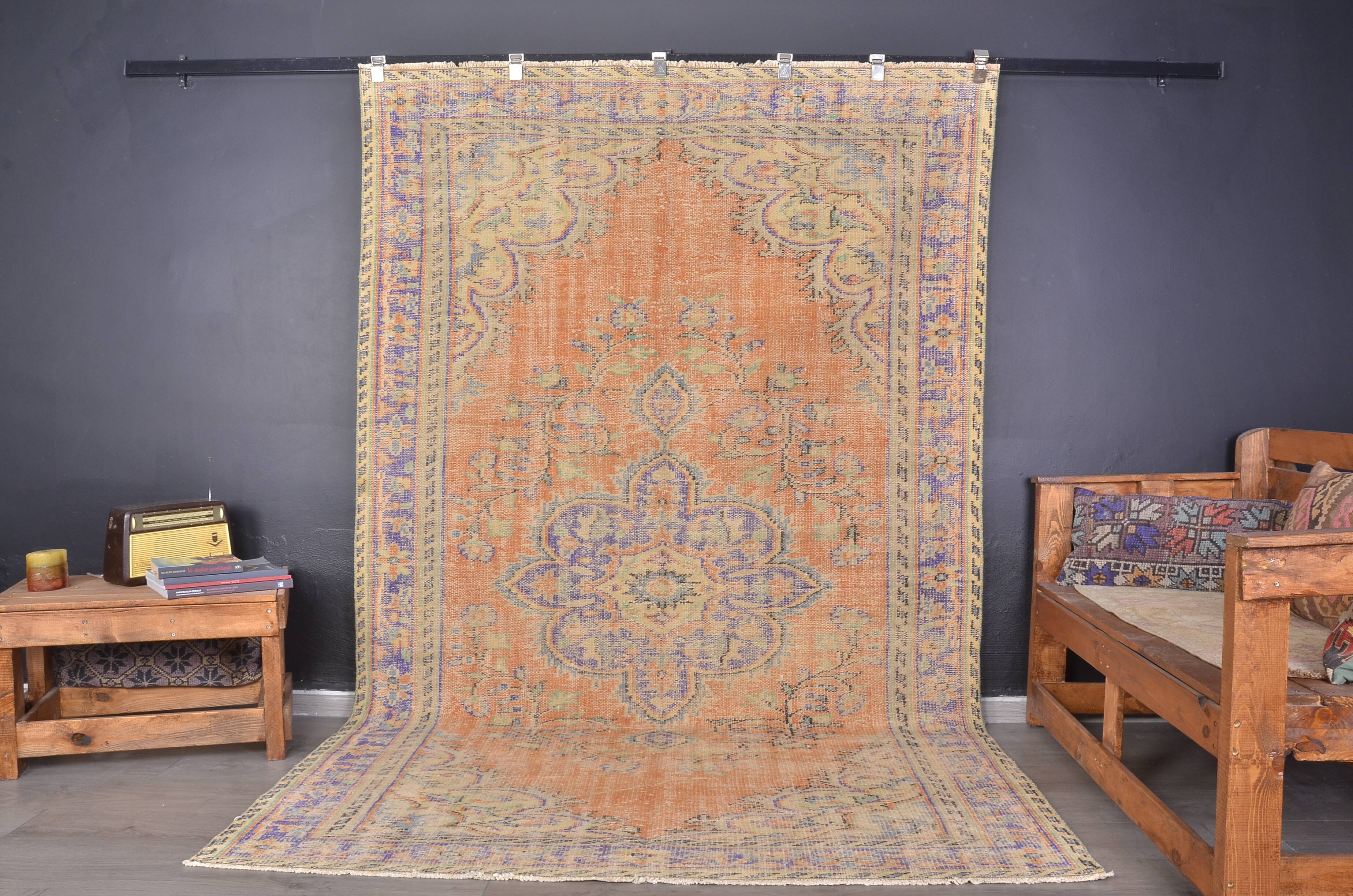 Anatolian Vintage Oushak rUG sku2326