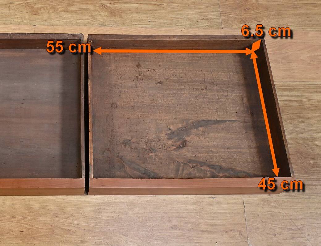 Large Cherrywood Sideboard, Restoration Style – Mid-19th Century