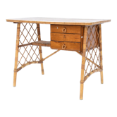 Rattan desk