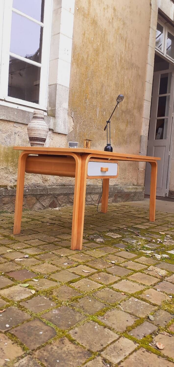 70s Scandinavian desk by Rud Thygesen and Johnny Sorensen for Magnus O