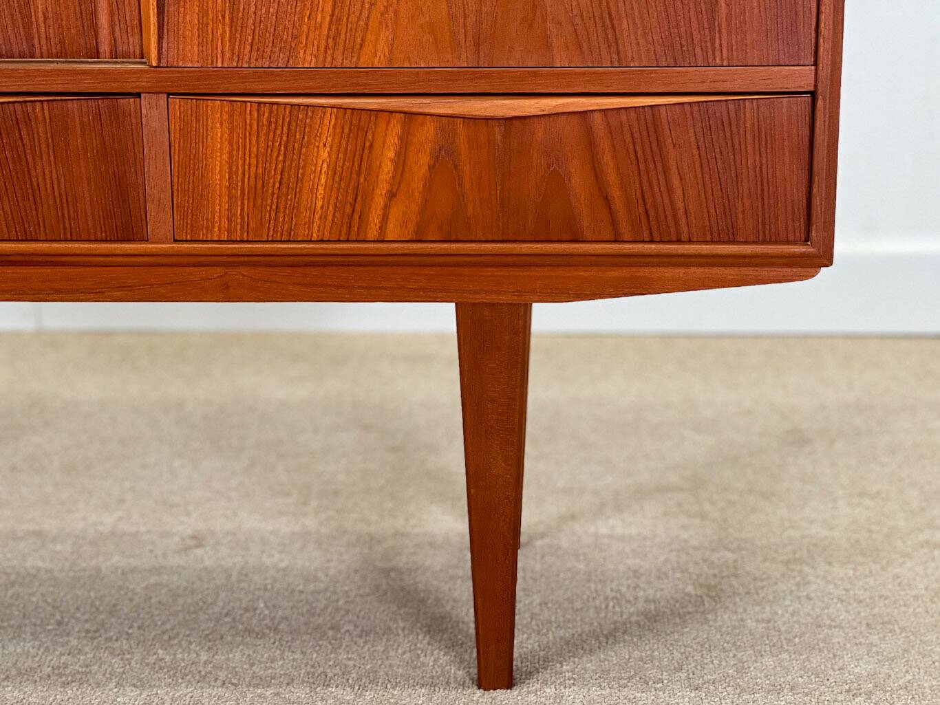 Highboard by E.W. Bach for Sejling Skabe (1960s Denmark)