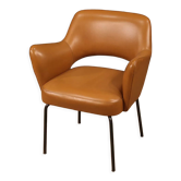 Fauteuil design italien en similicuir