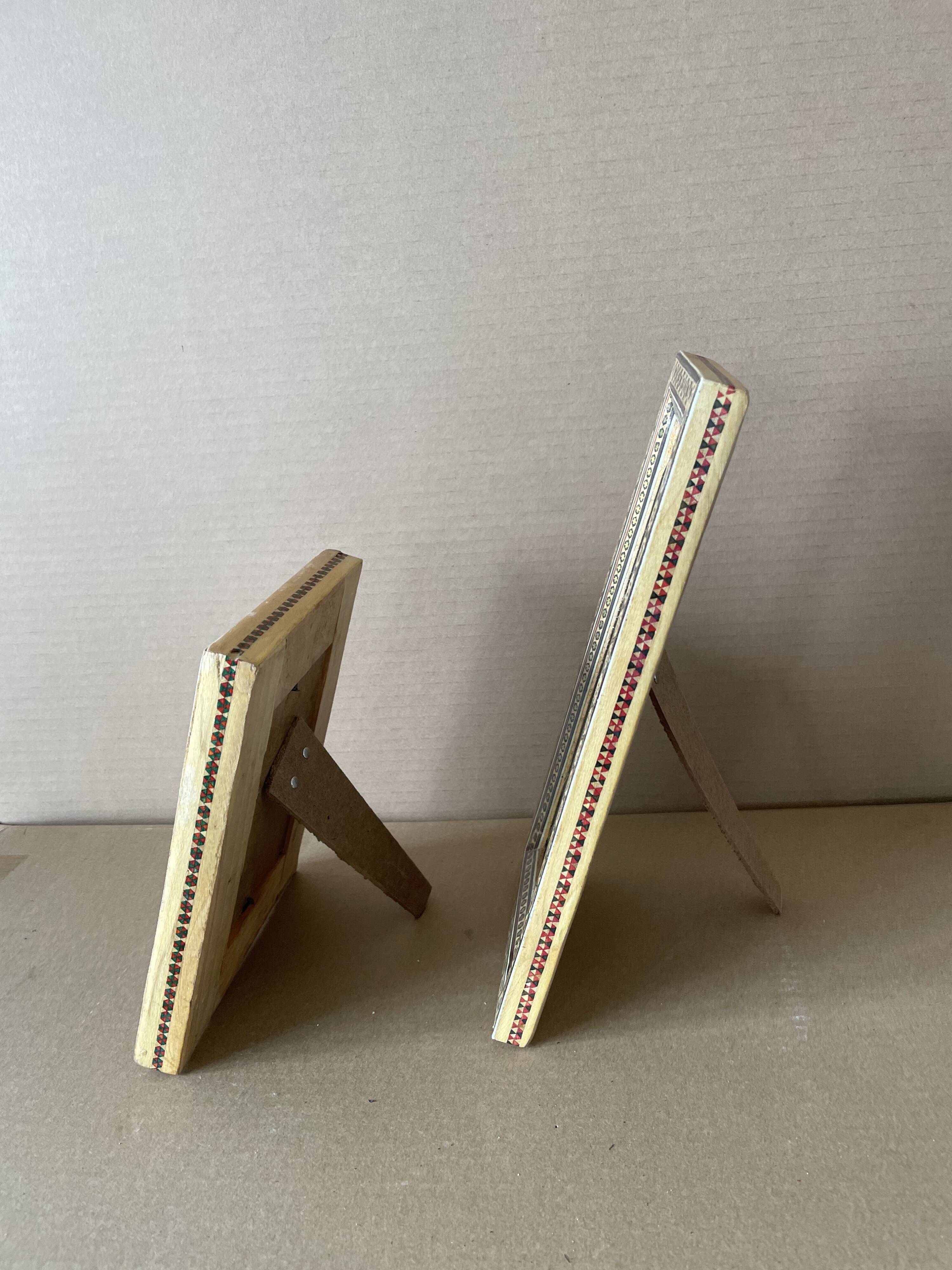 Cadre persan en marqueterie