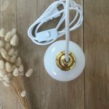 Vintage opaline walking lamp