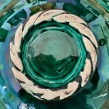 Large glazed ceramic platter from Vallauris