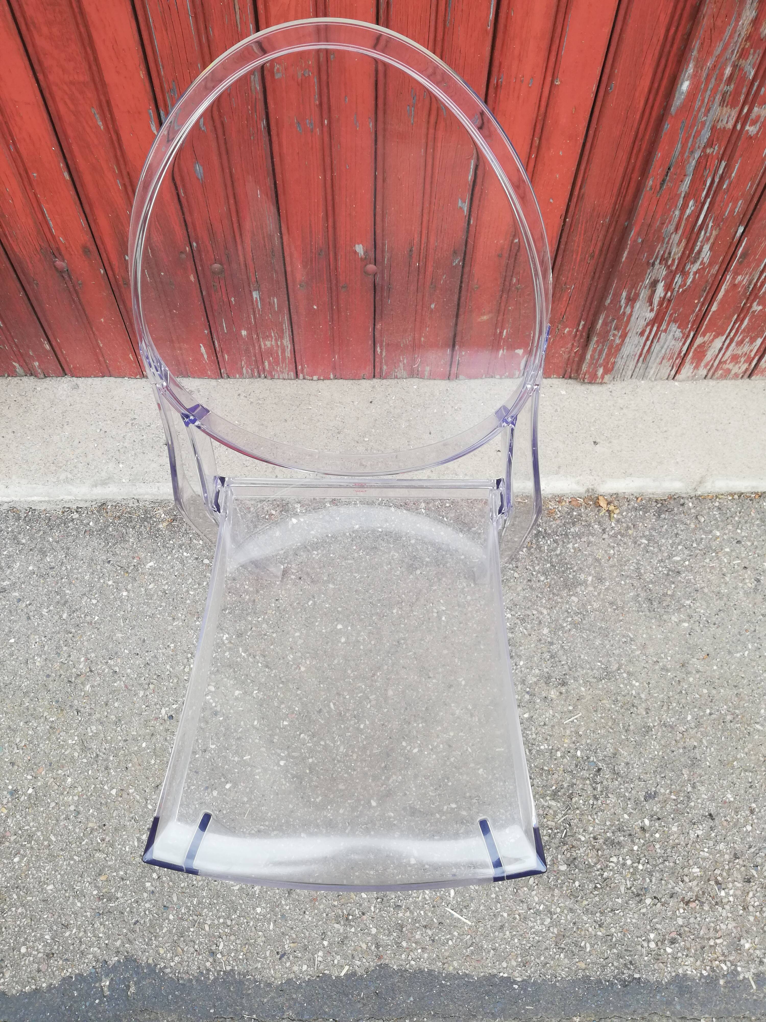 Starck's Gohst Chair edited by Kartell