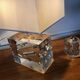 Table Lamp • Sculpture • Resin Inclusion • Post Space Age • 2000