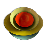 Herbert Krenchel set of 4 bowls for Krenit Denmark, 1960