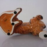 Porcelain Dachshund Figurine from Goebel, Germany, 1960s