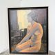 Oil painting of a naked woman