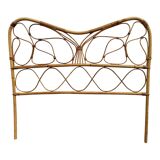 Pair of rattan headboards from the 50's Italy