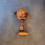 Map World vintage handcrafted wooden