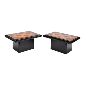 Paire de tables basse
