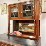 Armoire vitrée commode