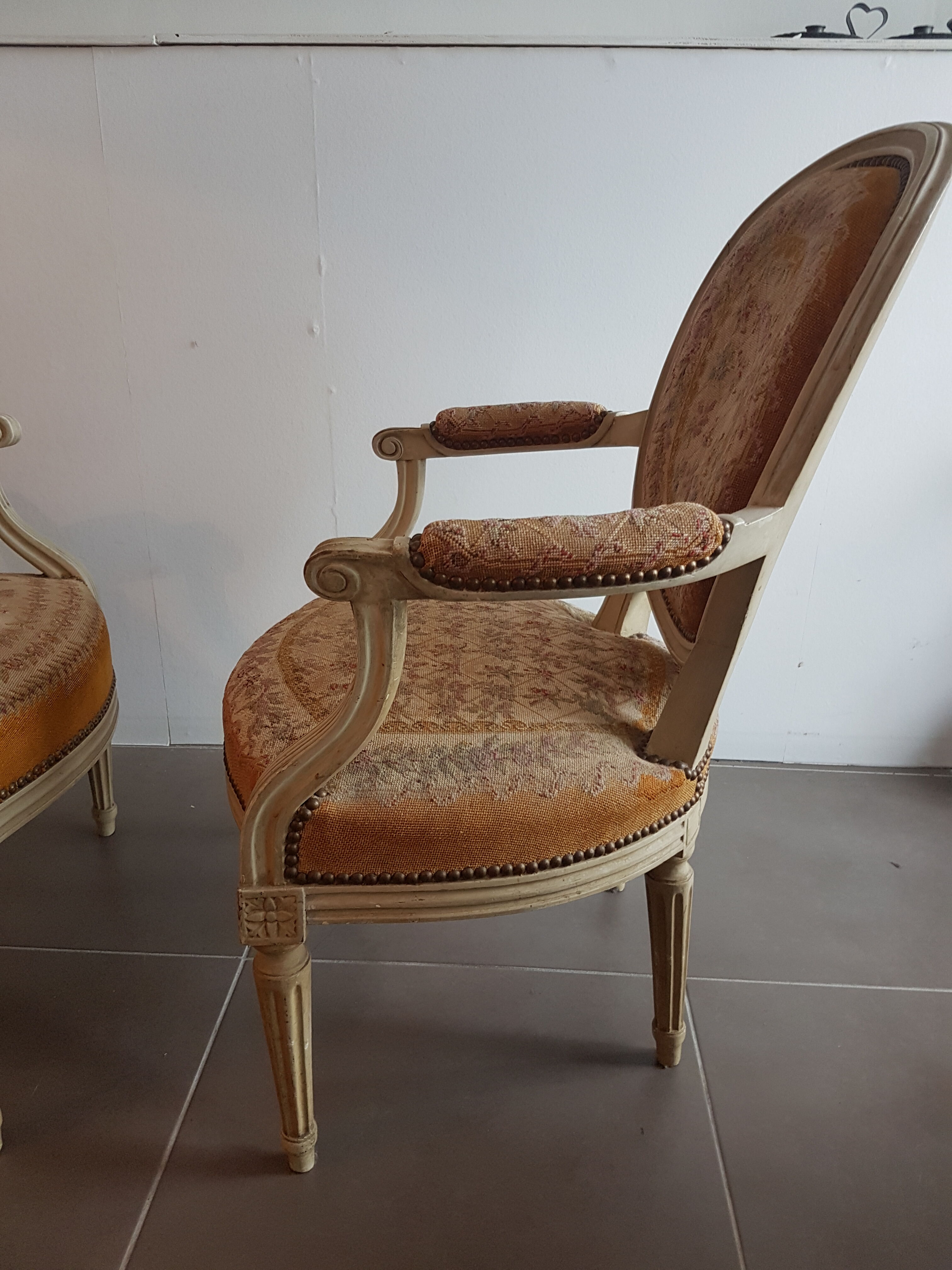 Pair of armchairs