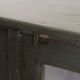 Vintage wooden showcase library