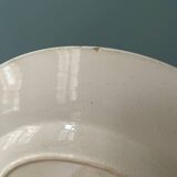 Series of 8 dessert plates 1900 in Longwy earthenware