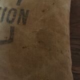 Burlap Cushion