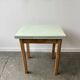 Mid-Century Vintage Draw-Leaf Kitchen Dining Table with Formica Top
