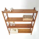 Vintage wood wall shelf