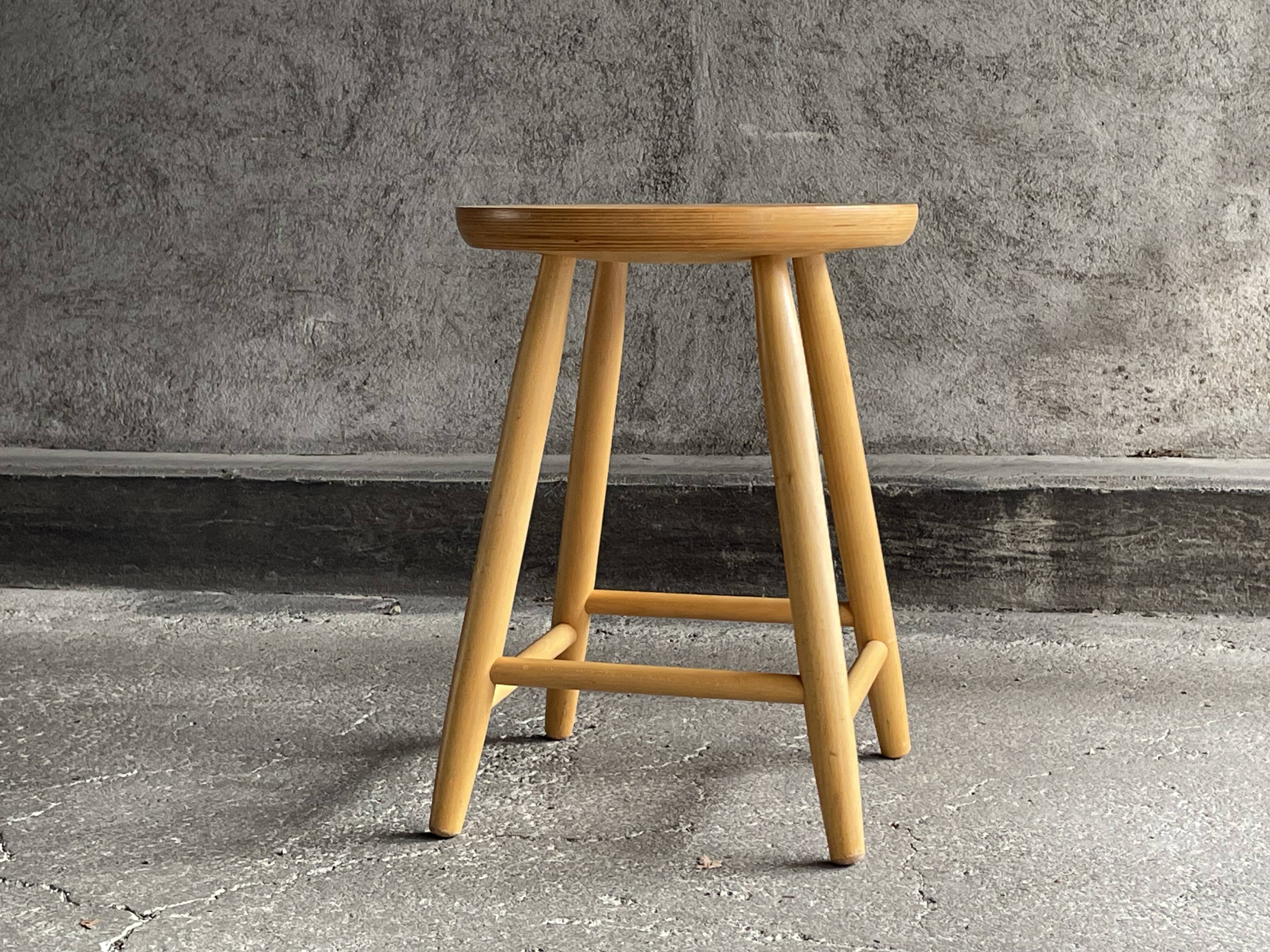 Vintage Scandinavian stool, 1960s