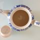 Cafetiere blue Burgenland décor by Villeroy - Boch / vintage 60s-70s