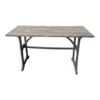 Old bistro table